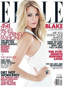Blake Lively En La Portada De ELLE