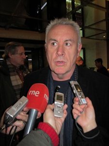 El Coordinador Federal De IU, Cayo Lara, Hoy En Sevilla