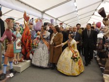 Inauguración De La Exposición Del Ninot En Valencia