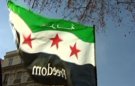 Concentración siria por los bombardeos en Homs