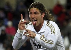 Foto: Ramos saca los tres puntos de Getafe (REUTERS)