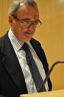 El Investigador Mariano Barbacid En Zaragoza.