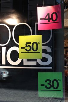 REBAJAS , DESCUENTOS