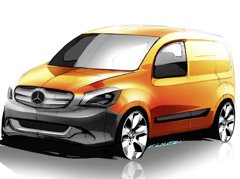 Foto: Mercedes-Benz venderá en otoño su nuevo modelo de reparto urbano Citan (MERCEDES-BENZ)