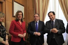 El Presidente De ATA, Lorenzo Amor, Junto Con El Secretario General De UPTA, Seb