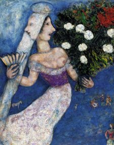 La Novia De Las Dos Caras De Marc Cahagall 