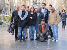 Maria Del Bonet Con Los Artistas Cubanos Que La Acompañarán En Su Nuevo Conciert