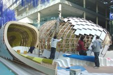 Trabajadores Ultiman Los Preparativos Para Cevisama 2012.