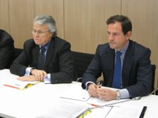 El Presidente Y El Secretario General De Cepesca