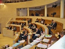 Pleno del Parlamento cántabro