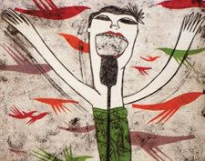 La Obra ‘Cantante’, Una De Las Piezas De La Muestra De Marina Anaya