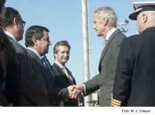 Loaiza este lunes con el ministro Morenés