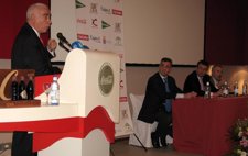 Luciano Alonso En El Congreso Anual De Periodistas Deportivos Andaluces