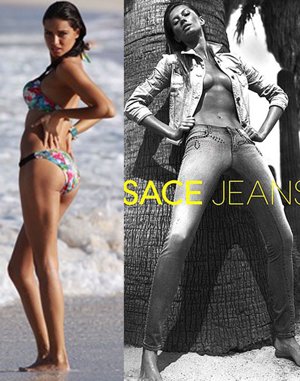 Adriana Lima Y Gisele Bündchen Posan Para Sus Respectivas Campañas 