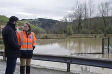 La Consejera Leticia Díaz, Visita Zonas En Alerta 