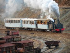 Tren Minero En Minas De Riotinto. 