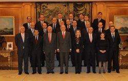 El Rey recibe a las empresas que construirán y explotarán el AVE La Meca-Medina