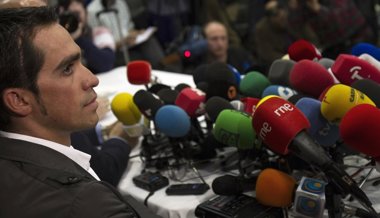 Foto: Contador: "Voy a seguir en el ciclismo plenamente" (REUTERS)