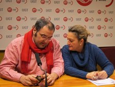 La Secretaria Regional De FSP-UGT, Carmen Amez