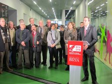 José Luis Bilbao En La Sede De Kirol Etxea