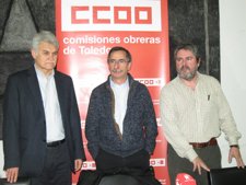 Gil, Gorriz Y Villaraco En Un Acto En Toledo
