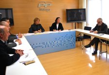 Esperanza Oña Y Ana Corredera (PP) En Reunión Con Colectivos De Discapacitados
