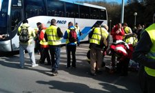 Marcha Del Naval Ferrolano Hacia A Coruña.