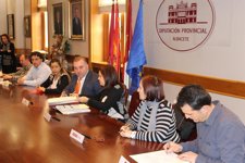 Nota Firma Acuerdo Marco Diputación AB/Foto.