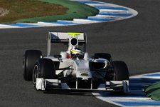Pedro De La Rosa (HRT Team) En El Circuito De Jerez De La Frontera