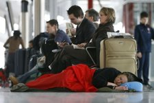 Pasajeros en Londres-Heathrow