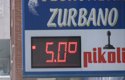 Termómetros en Vitoria marcan 5 grados bajo cero