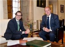 Pizarro Y Monago En La Sede De Presidencia 