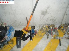 Material Recuperado En Selva Del Camp