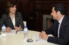 Susana López Abella Y El Secretario De Estado De Igualdad