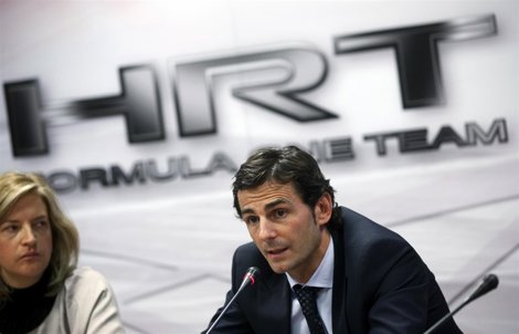 Pedro De La Rosa, Piloto De HRT