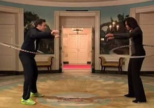 Michelle Obama tumba al rey de los retos: Jimmy Fallon