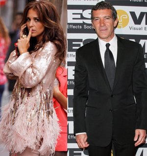 Montaje Antonio Banderas Y Paula Echevarría