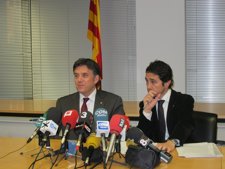 Lluís Recoder Y El Secretario De Territorio Y Sostenibilidad D.Calvet
