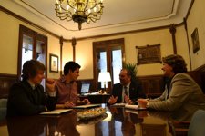 Reunión Entre La Diputación De Lleida Y Eyeos