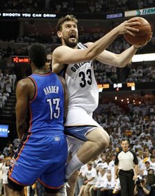Marc Gasol Memphis Grizzlies