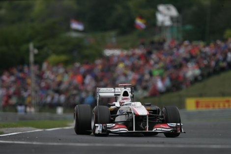 Kamui. Sauber Coche. Formula 1