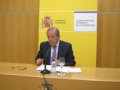 Foto: Del Molino apunta que "es muy posible" que la "conclusión" del AVE extremeño "no sea" en el 2024, sino antes (EUROPA PRESS)