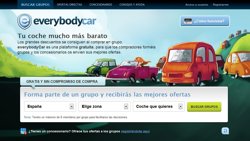 Foto: Una nueva red social para ahorrar en la compra de coches mediante compras colectivas (EVERYBODYCAR.COM)