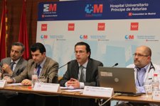 Lasquetty En Rueda De Prensa En El Hospital Príncipe De Asturias