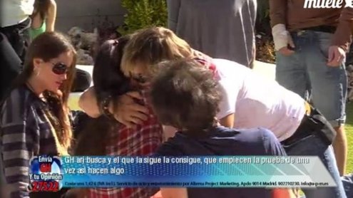 David De GH Despidiéndose De Sus Compañeros