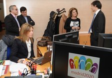 Botella, Con La Delegación Olímpica                 