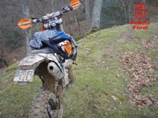 Una De Las Motos Conducidas Por Los Motoristas Sancionados.