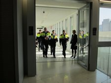 Jefe Mossos (J.Milan), Jefe Mossos Barcelona (J.C.Molinero), F.López (Comisario)