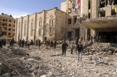 Atentado Contra Un Edificio Gubernamental En Siria