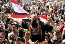 Manifestantes En El Cairo